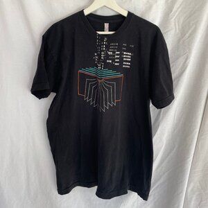 Arcade Fire CONCERT MERCH Neon Bible Tour 2007-2008 Size XL